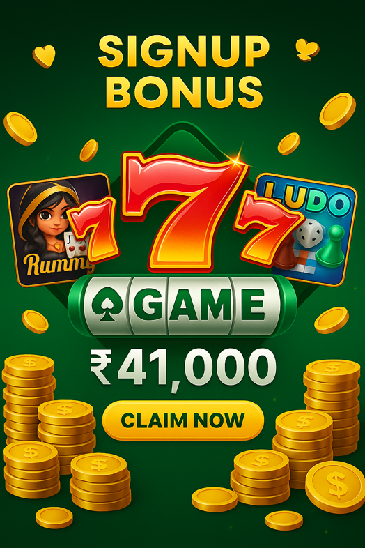 777 game welcome bonus clame